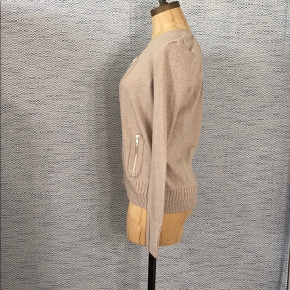 Kiss of Cashmere Moto Cardigan - Picture 10 of 13